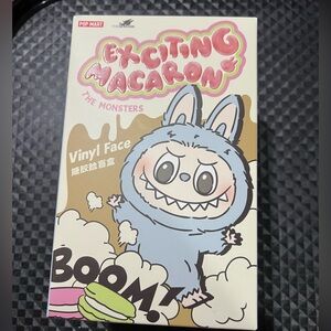 Labubu Cute pop mart toffee Plush Keychain pendant